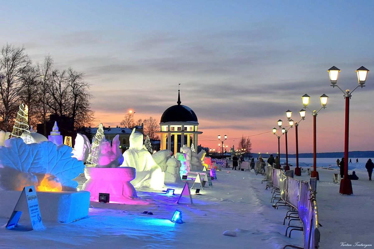 Новогодние каникулы в Карелии + Кижи через Заонежье. 5 дней.