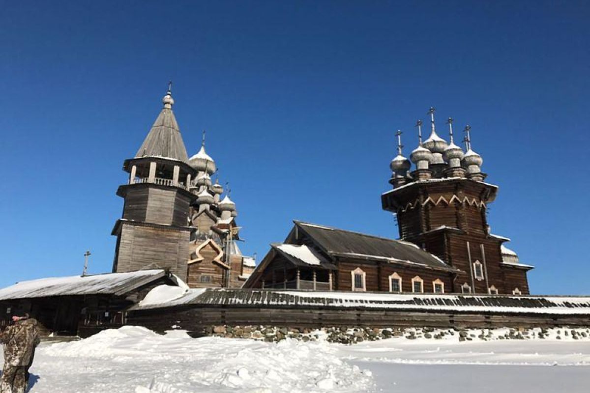 деревянное зодчество Кижи