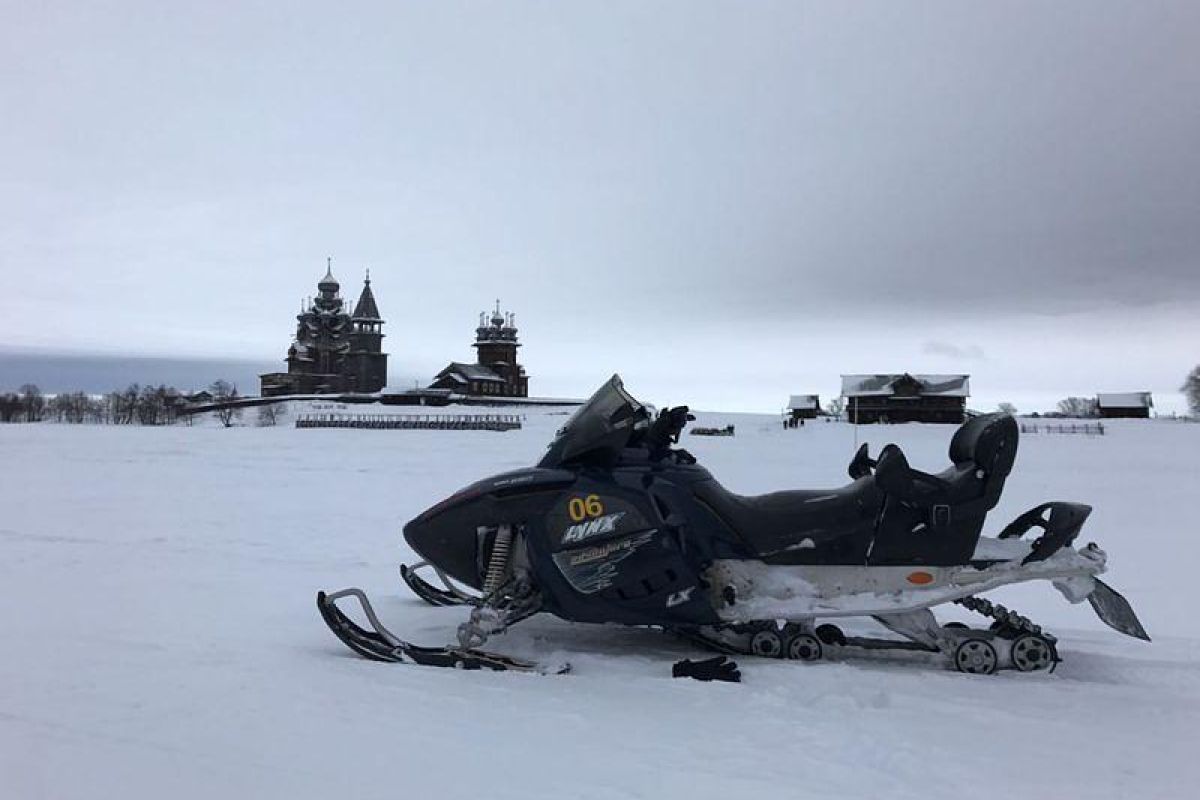 снегоходы Кижи