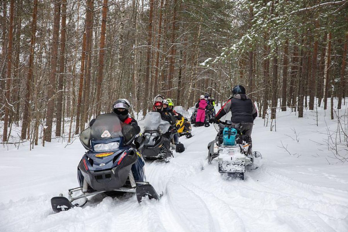 Однодневные снегоходные маршруты по Карелии