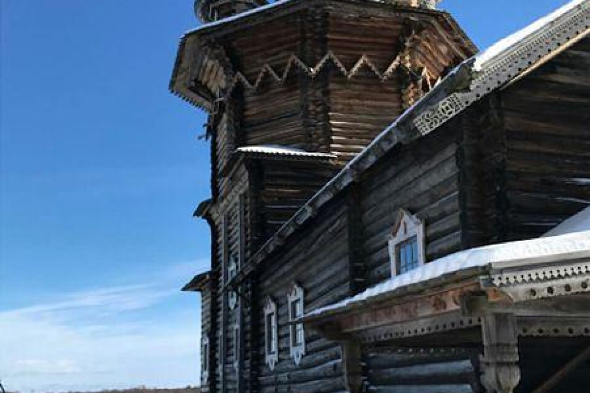 деревянное зодчество Кижи