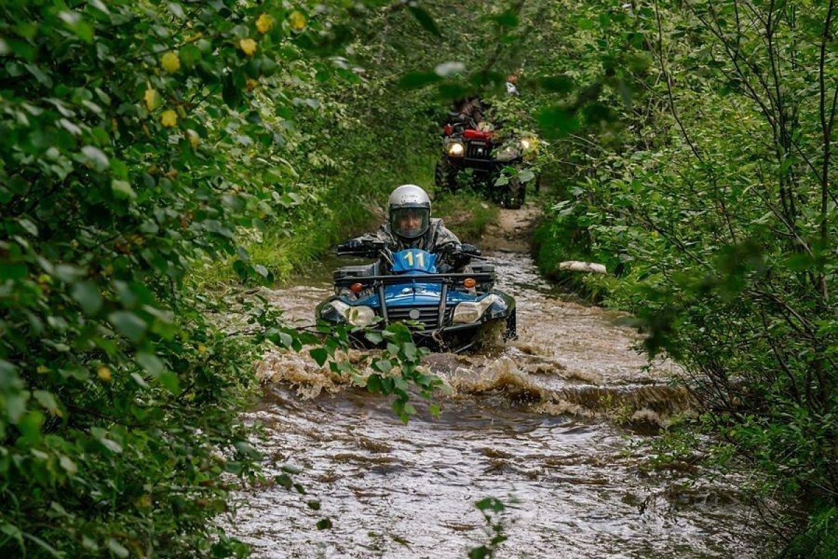 Дорогами Карелии. Тур на квадроциклах по карельской тайге 2025