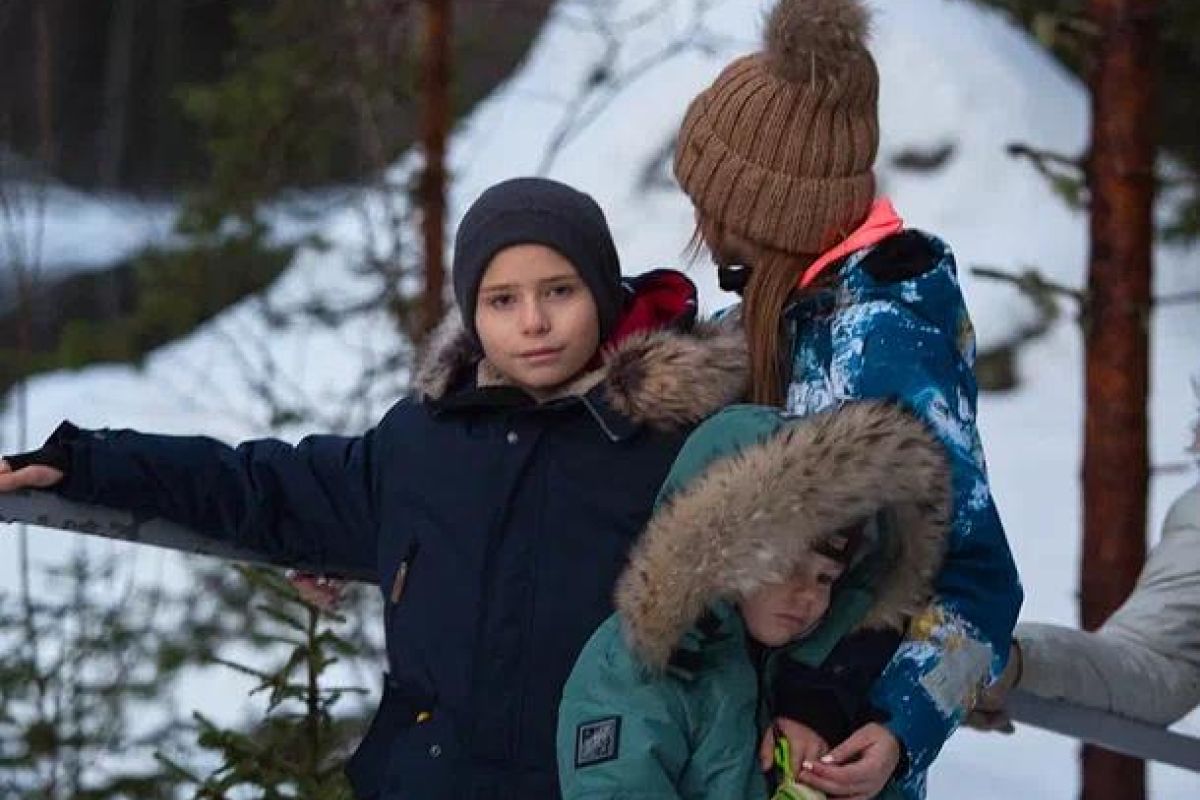 Краски Карелии - Зимний водопад Кивач