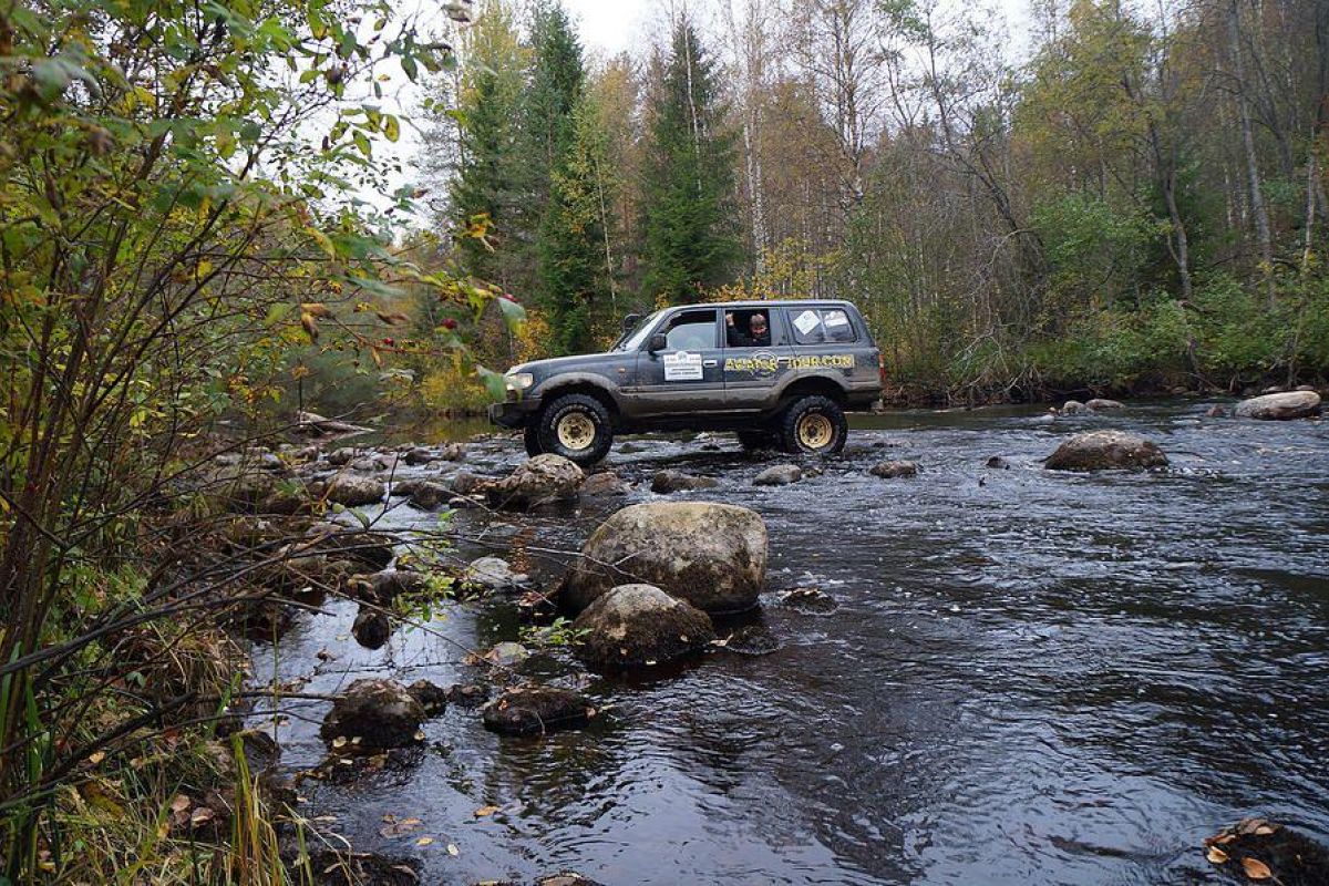 Джип тур к водопадам Белые мосты Юканкоски 2025