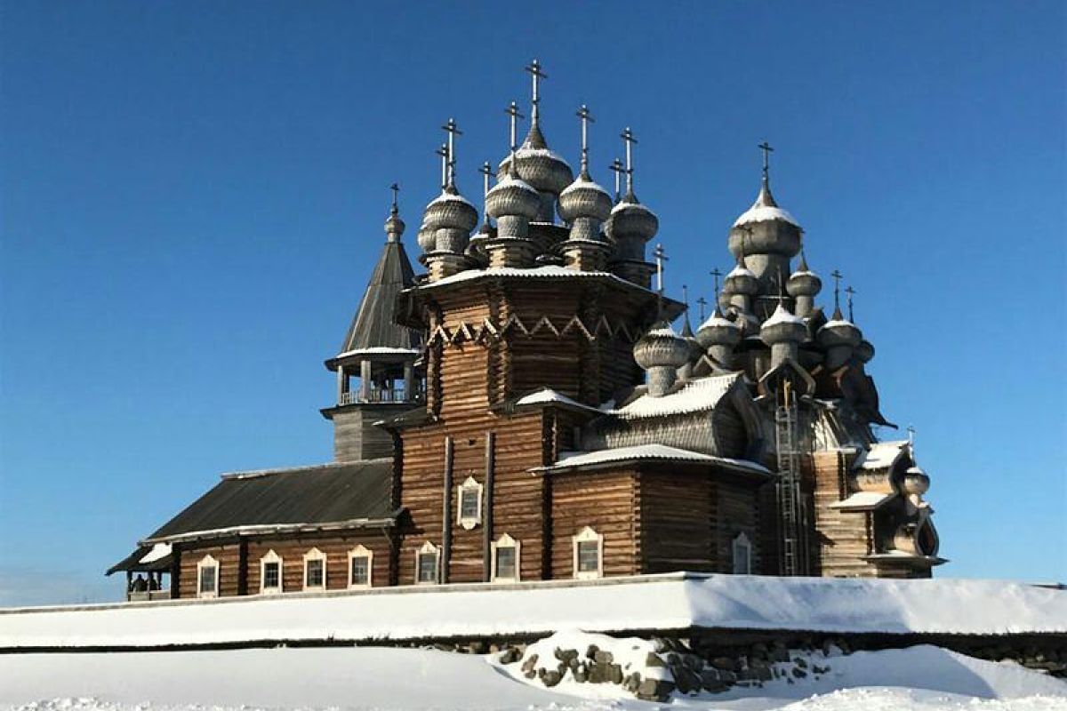деревянное зодчество Кижи
