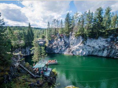 Экскурсия в мраморный каньон "Рускеала"