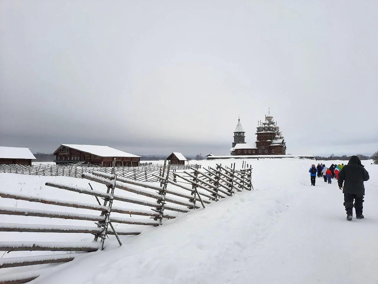 Новогодние каникулы в Карелии + Кижи через Заонежье. 5 дней.