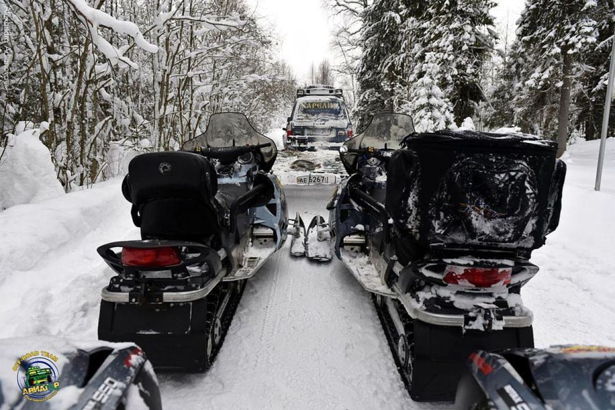 снегоходы Кижи