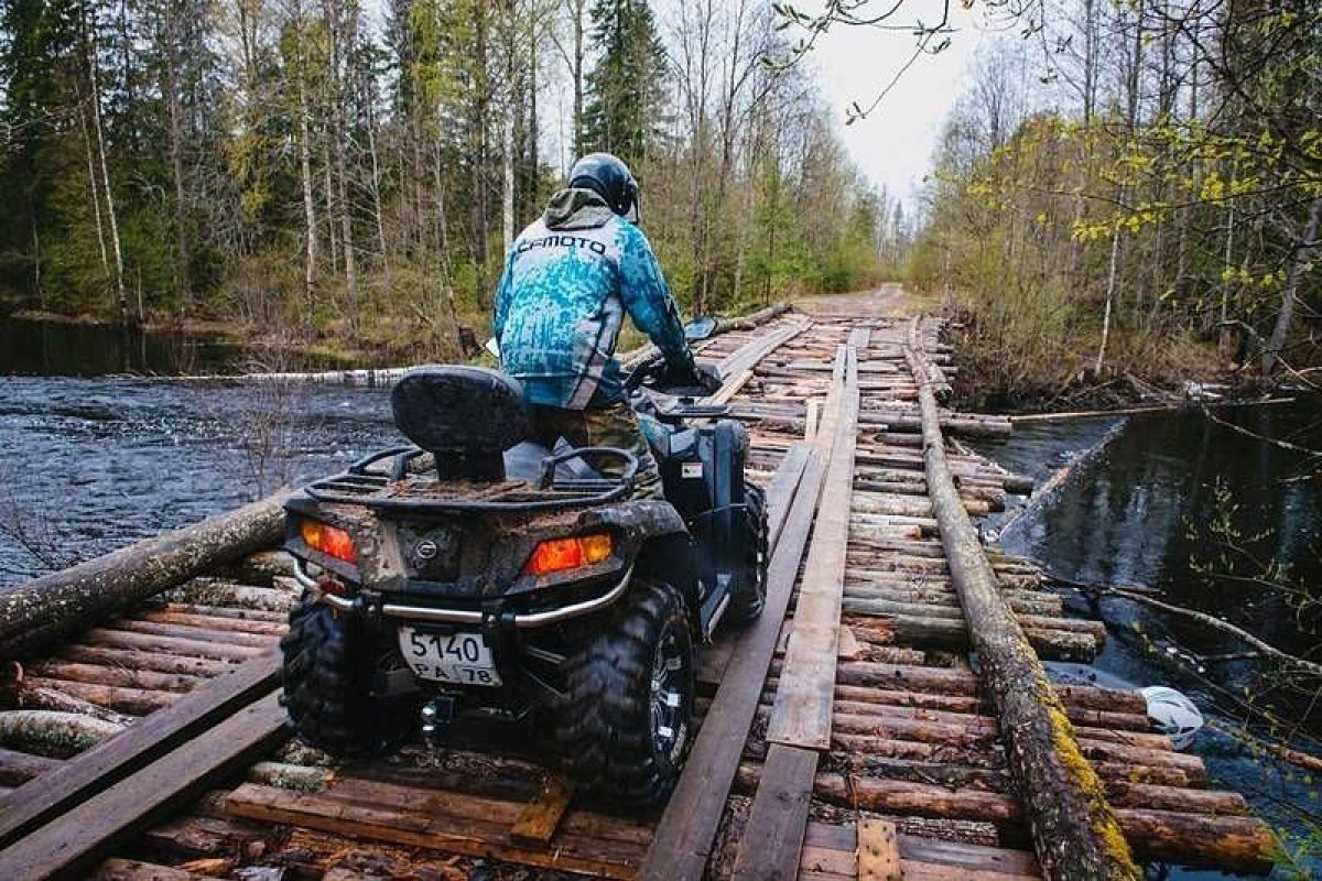 Дорогами Карелии. Тур на квадроциклах по карельской тайге 2025