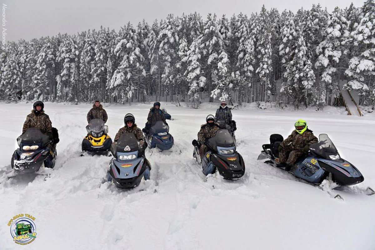 Однодневные снегоходные маршруты по Карелии