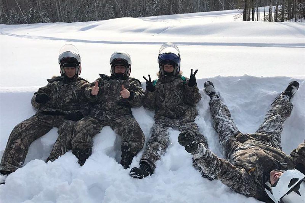 зимний активный отдых в Карелии