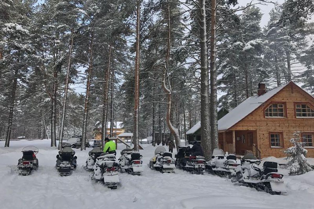 снегоходы Кижи