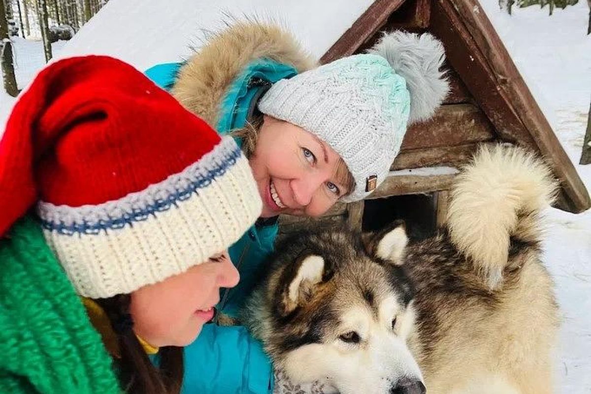 Краски Карелии - хаски