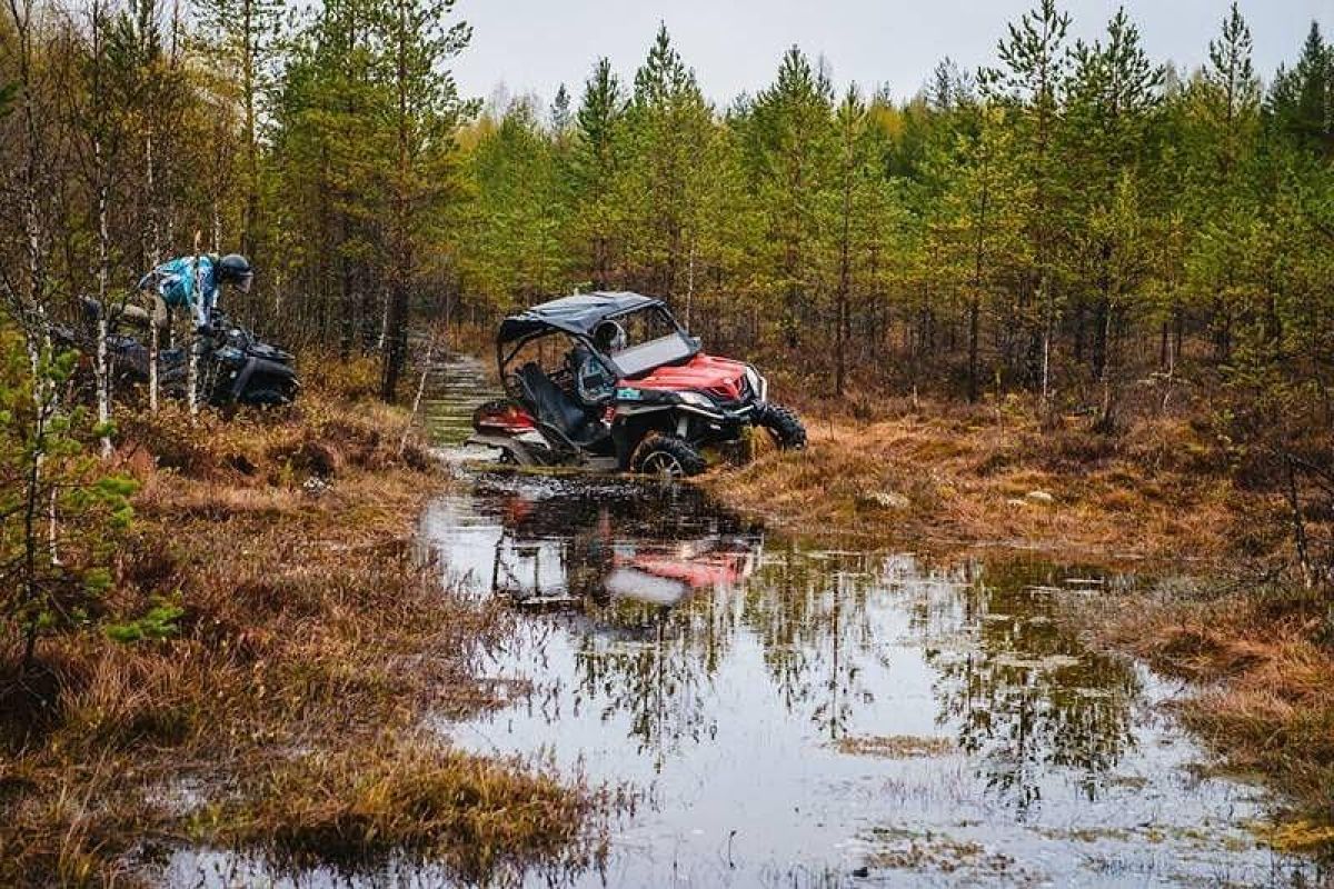 Дорогами Карелии. Тур на квадроциклах по карельской тайге 2025