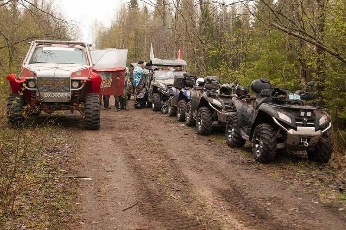 По озерам Карелии на квадроциклах 2025, 6 часов