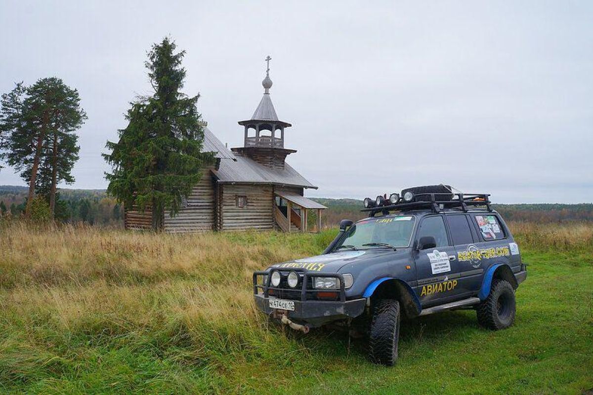 Джип-тур в Горный парк Рускеала + водопады Приладожья 2025