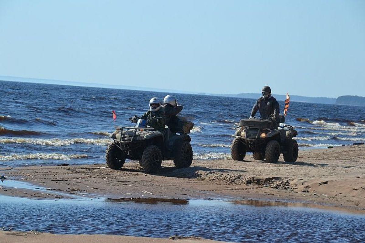 По озерам Карелии на квадроциклах 2025, 6 часов