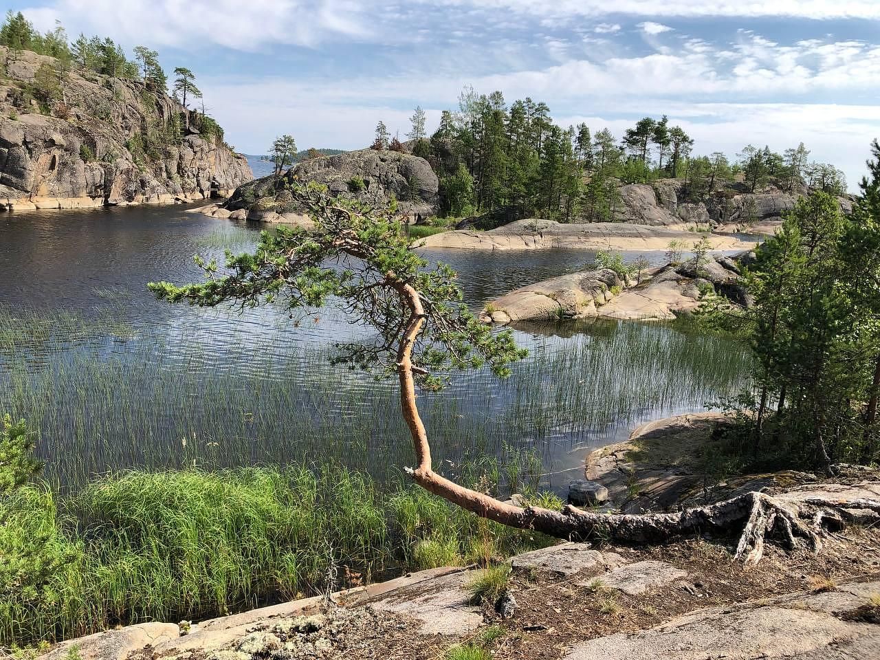 Прогулка на катере по Ладожским шхерам из Сортавала