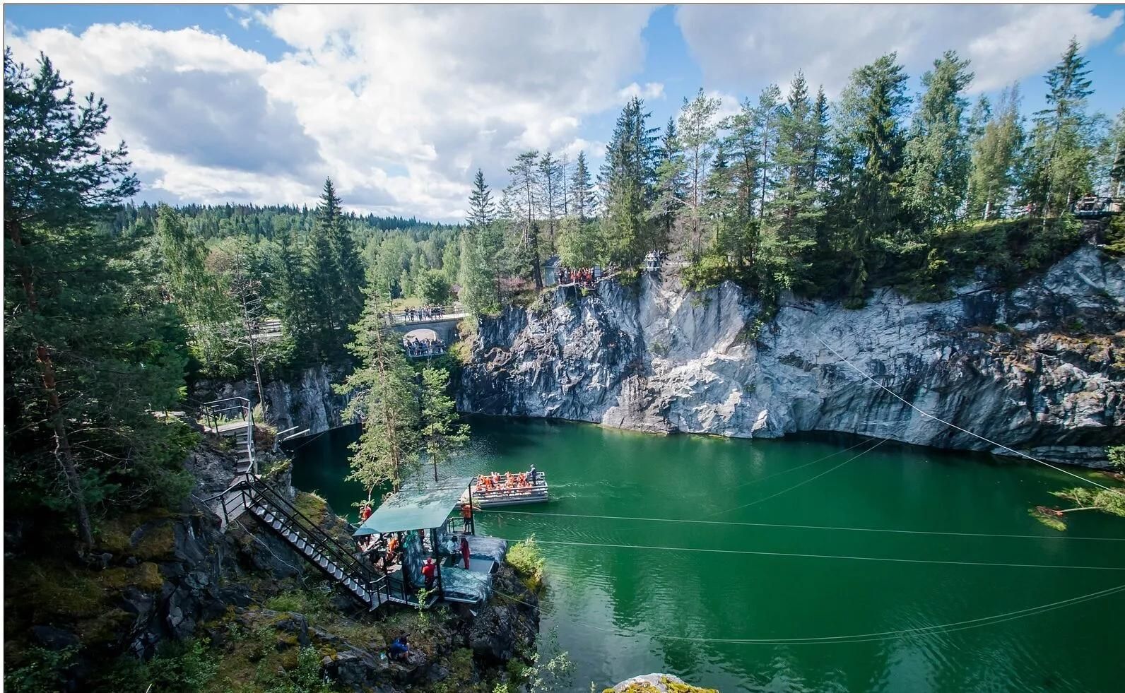 Экскурсия в мраморный каньон "Рускеала"