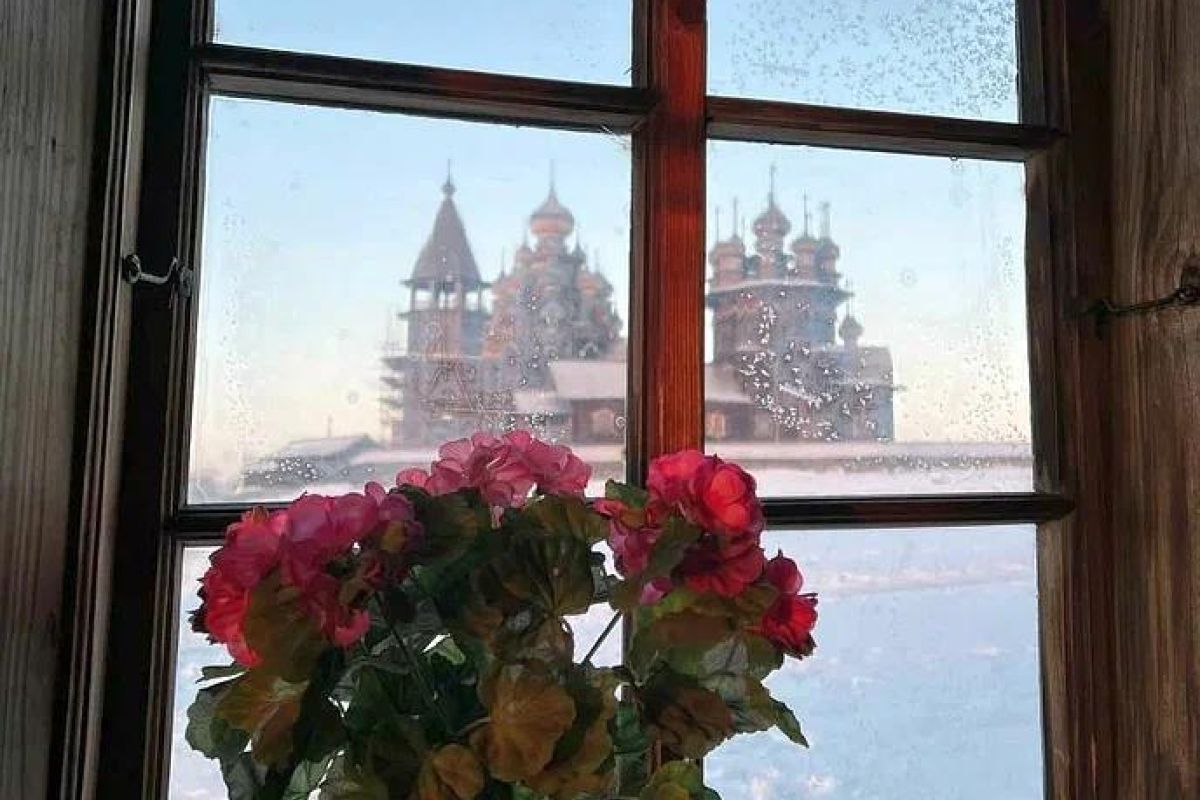 Рождество в Карелии - остров Кижи